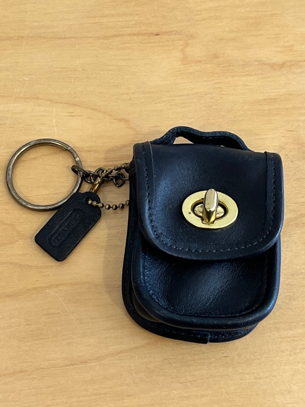Coach Vintage Mini Station Bag Keychain